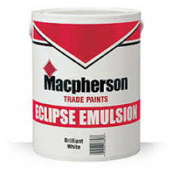 Farba biała MACPHERSON  ECLIPSE EMULSION BRILLIANT WHITE 15L, 10L