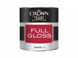 'Farba biała CROWN TRADE FULL GLOSS WHITE 5L